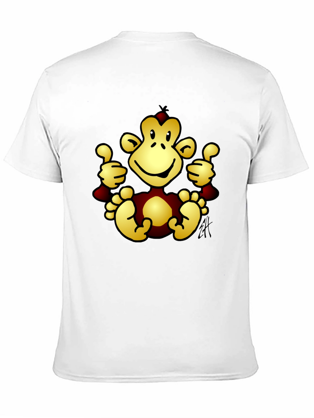 Funny Monkey Graphic T-Shirt