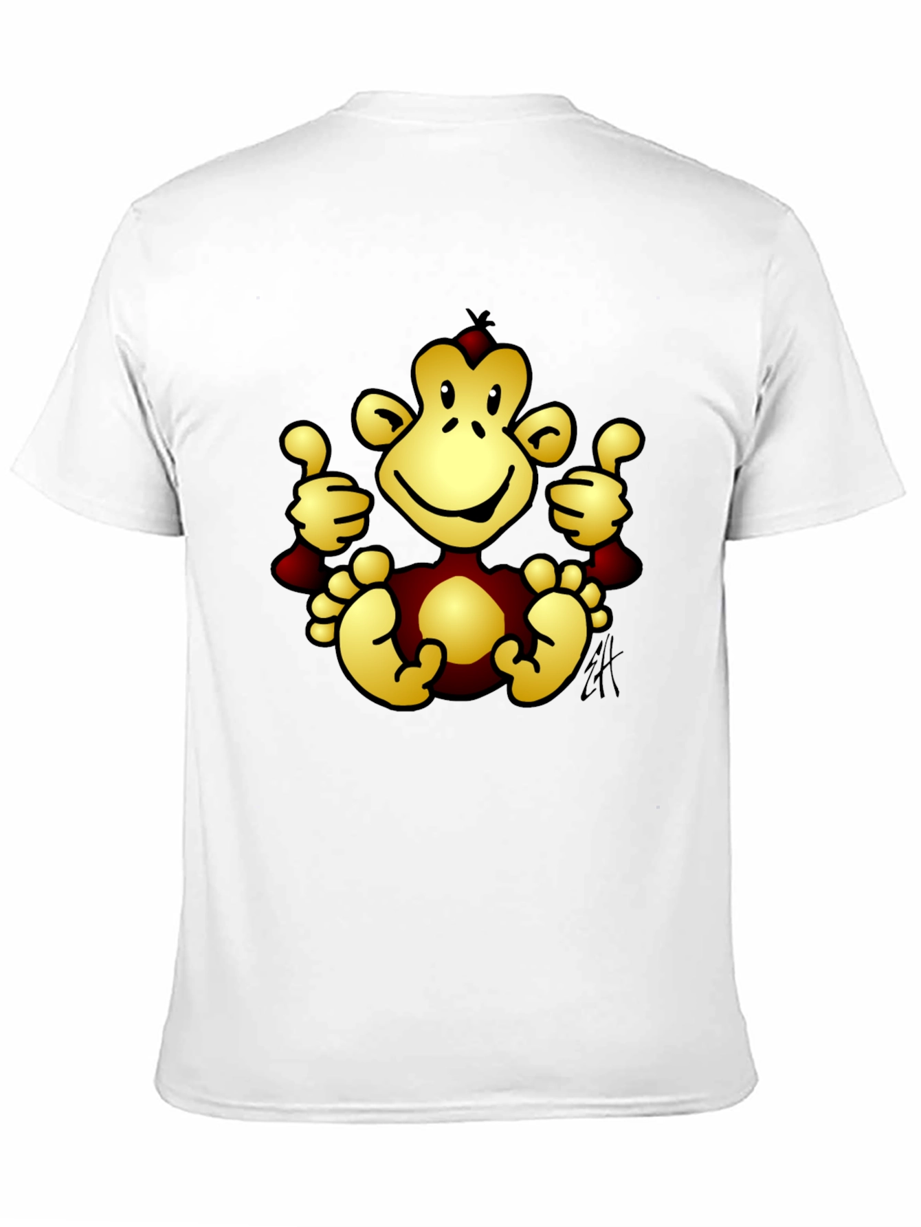 Funny Monkey Graphic T-Shirt