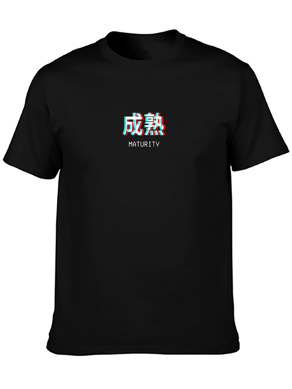 Maturity Graphic Tee - Trendy Asian Inspired Design