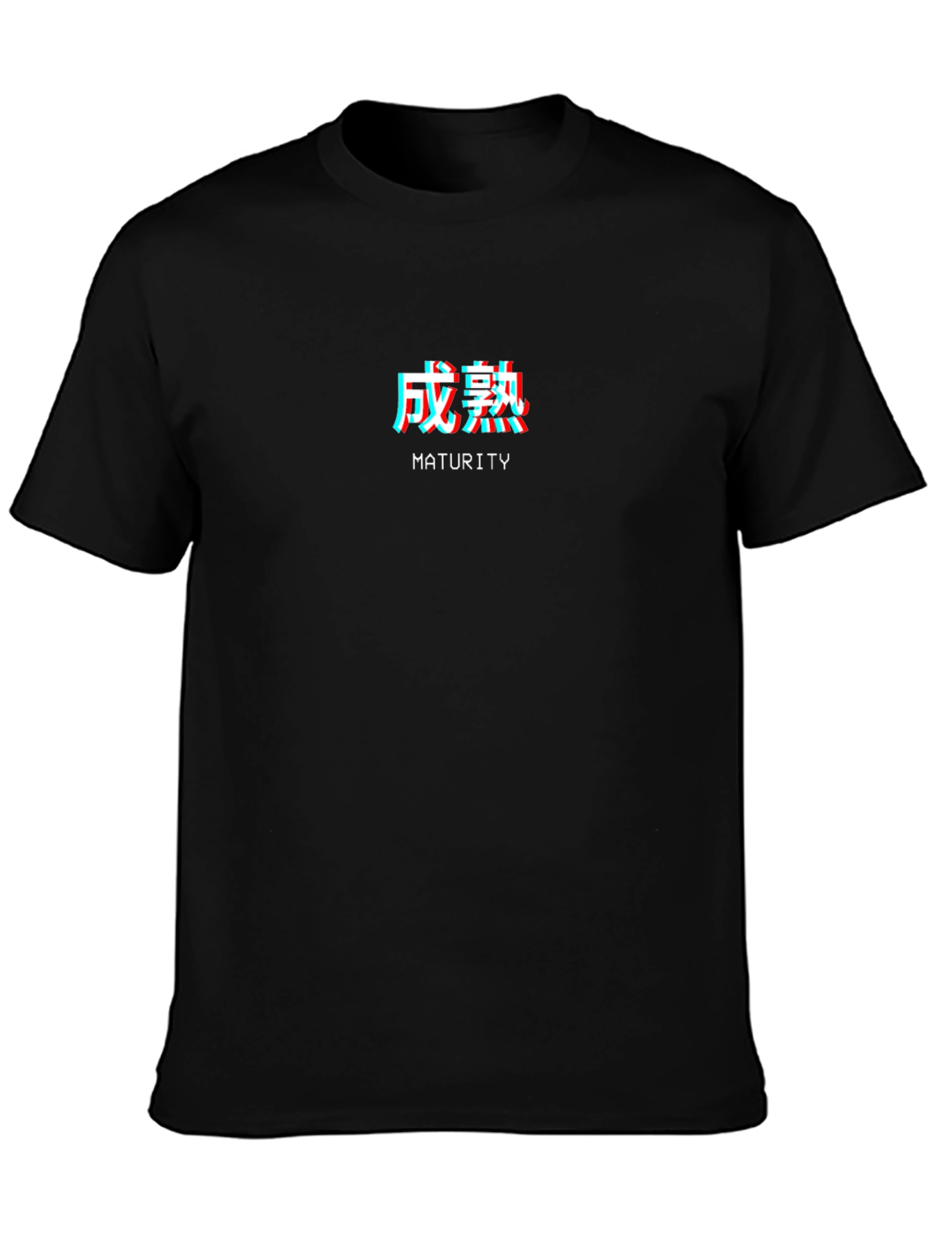 Maturity Graphic Tee - Trendy Asian Inspired Design