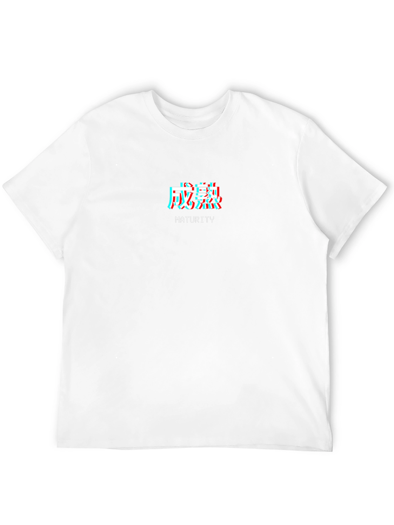 Maturity Graphic Tee - Trendy Asian Inspired Design