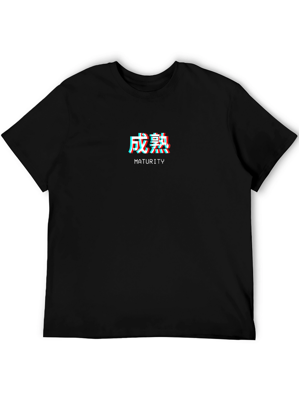Maturity Graphic Tee - Trendy Asian Inspired Design