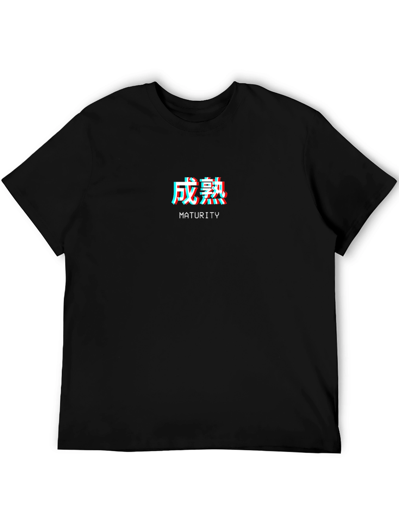 Maturity Graphic Tee - Trendy Asian Inspired Design