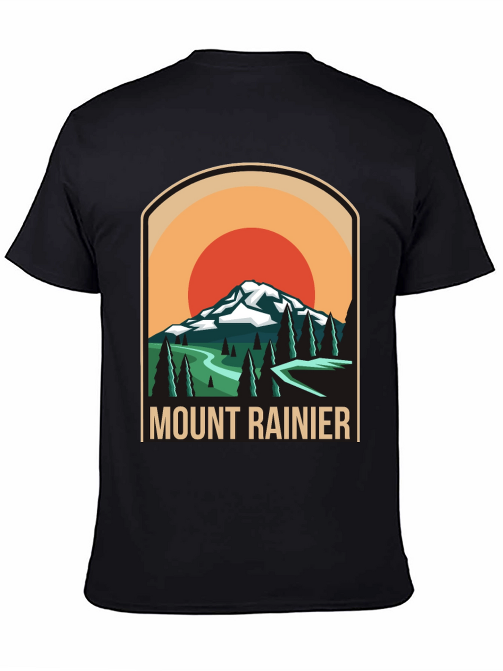 Mount Rainier Graphic Tee - Adventure Awaits!