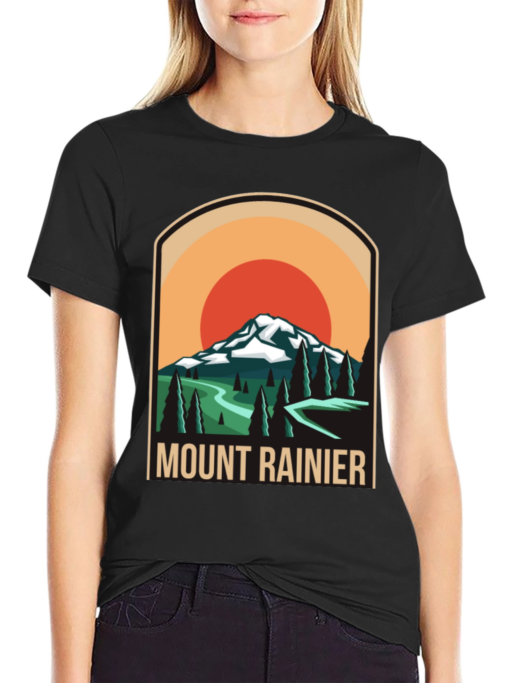 Mount Rainier Graphic Tee - Adventure Awaits!