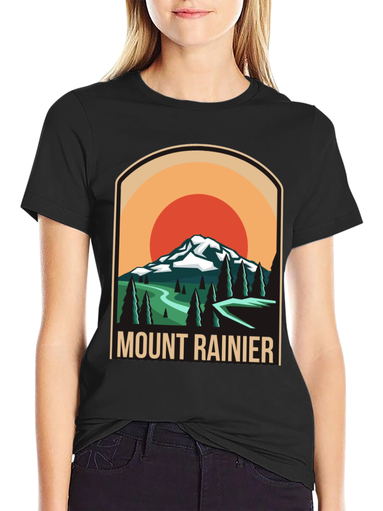 Mount Rainier Graphic Tee - Adventure Awaits!
