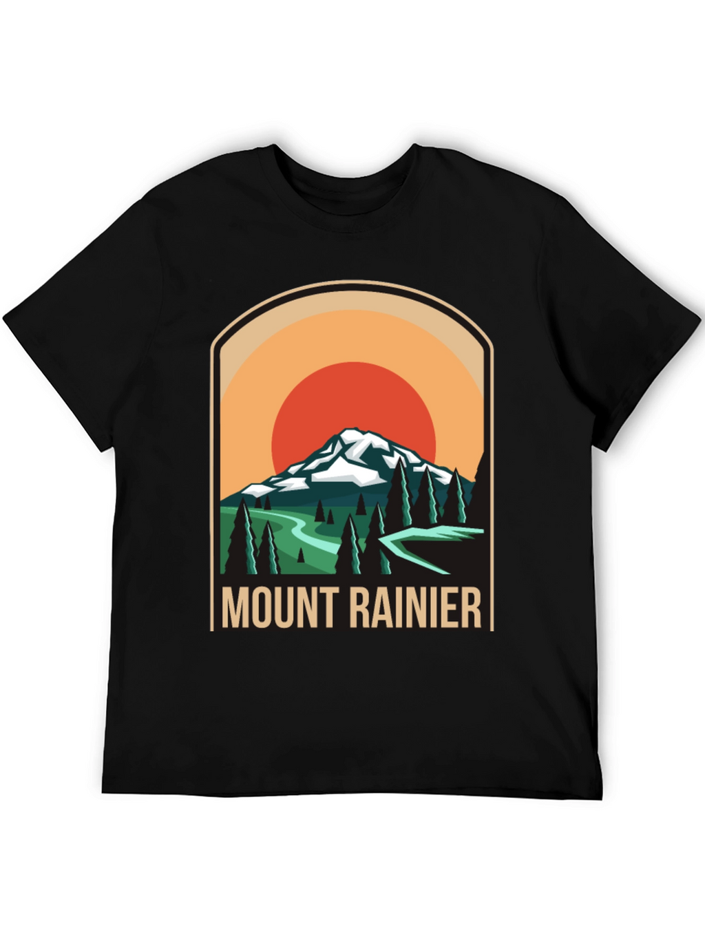 Mount Rainier Graphic Tee - Adventure Awaits!
