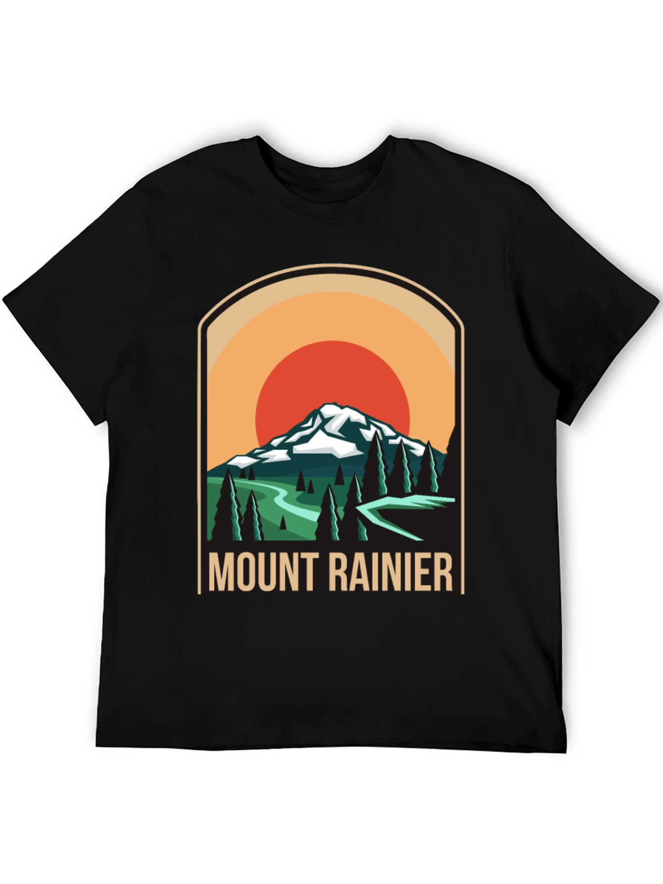 Mount Rainier Graphic Tee - Adventure Awaits!