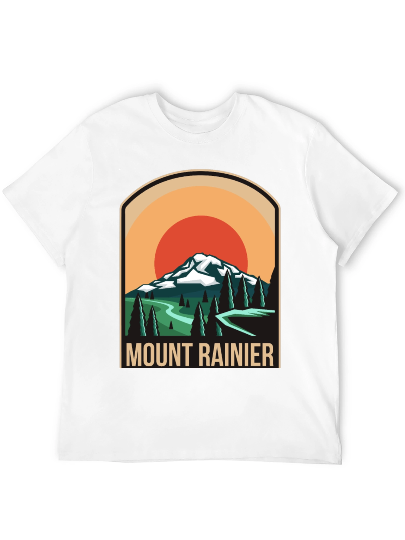 Mount Rainier Graphic Tee - Adventure Awaits!