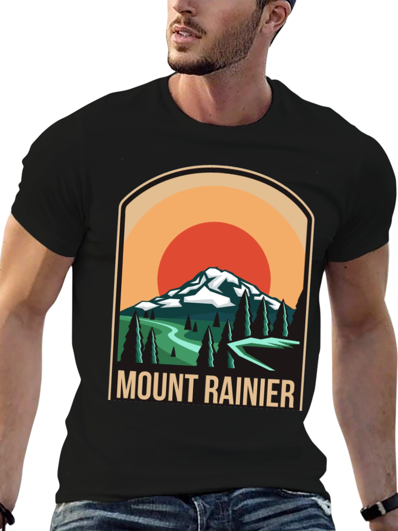 Mount Rainier Graphic Tee - Adventure Awaits!