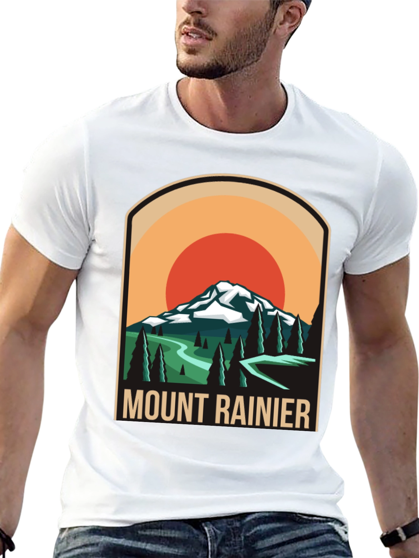 Mount Rainier Graphic Tee - Adventure Awaits!