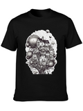 Whimsical Treehouse Town Graphic Tee