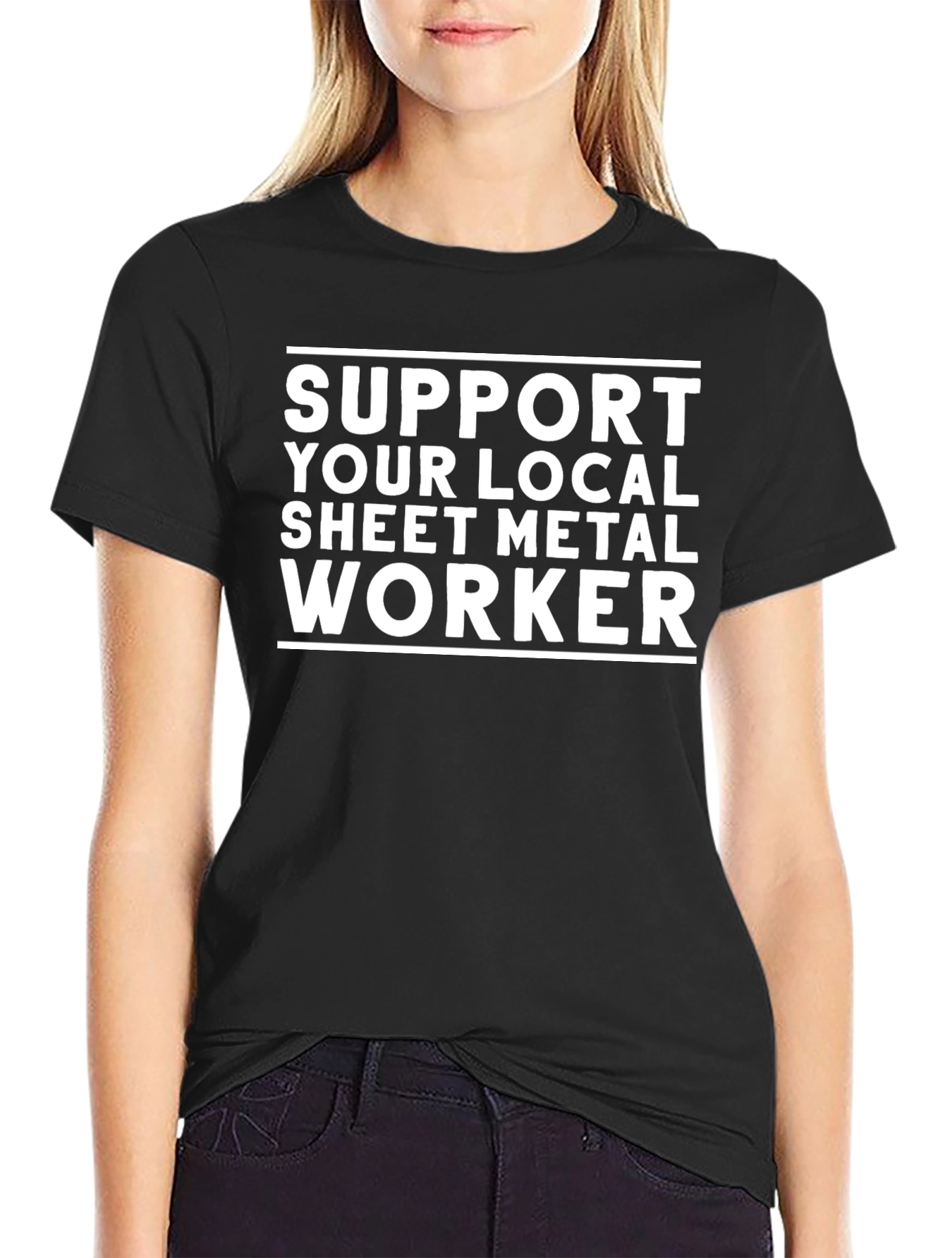 Support Local Sheet Metal Worker Tee