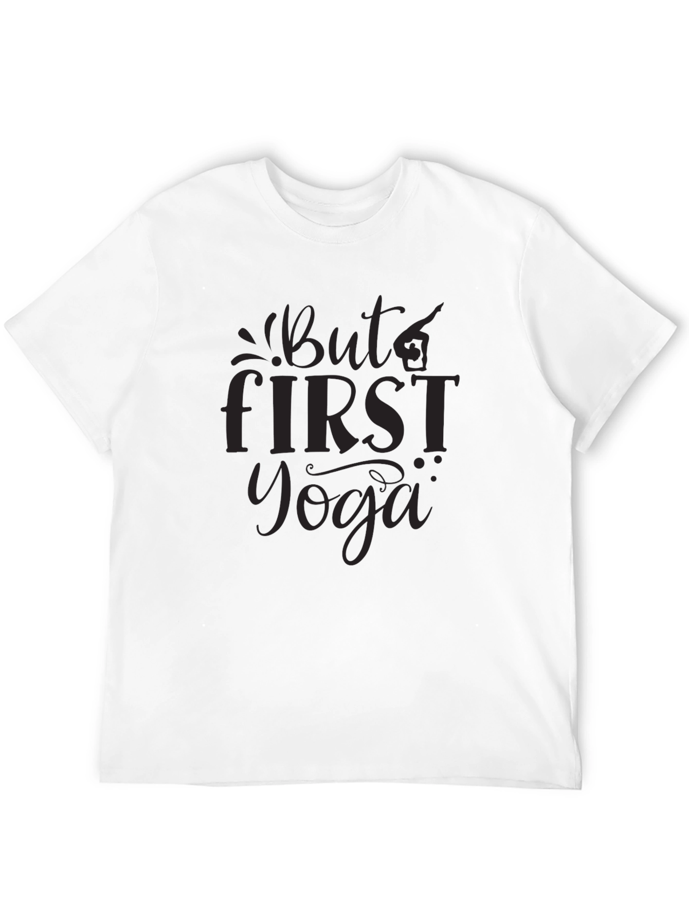 But First Yoga Graphic T-Shirt