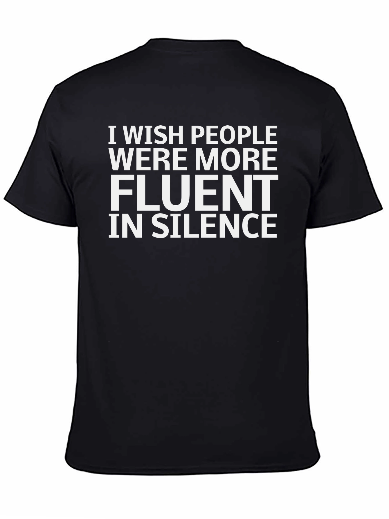 Fluent In Silence T-Shirt - Funny Graphic Tee