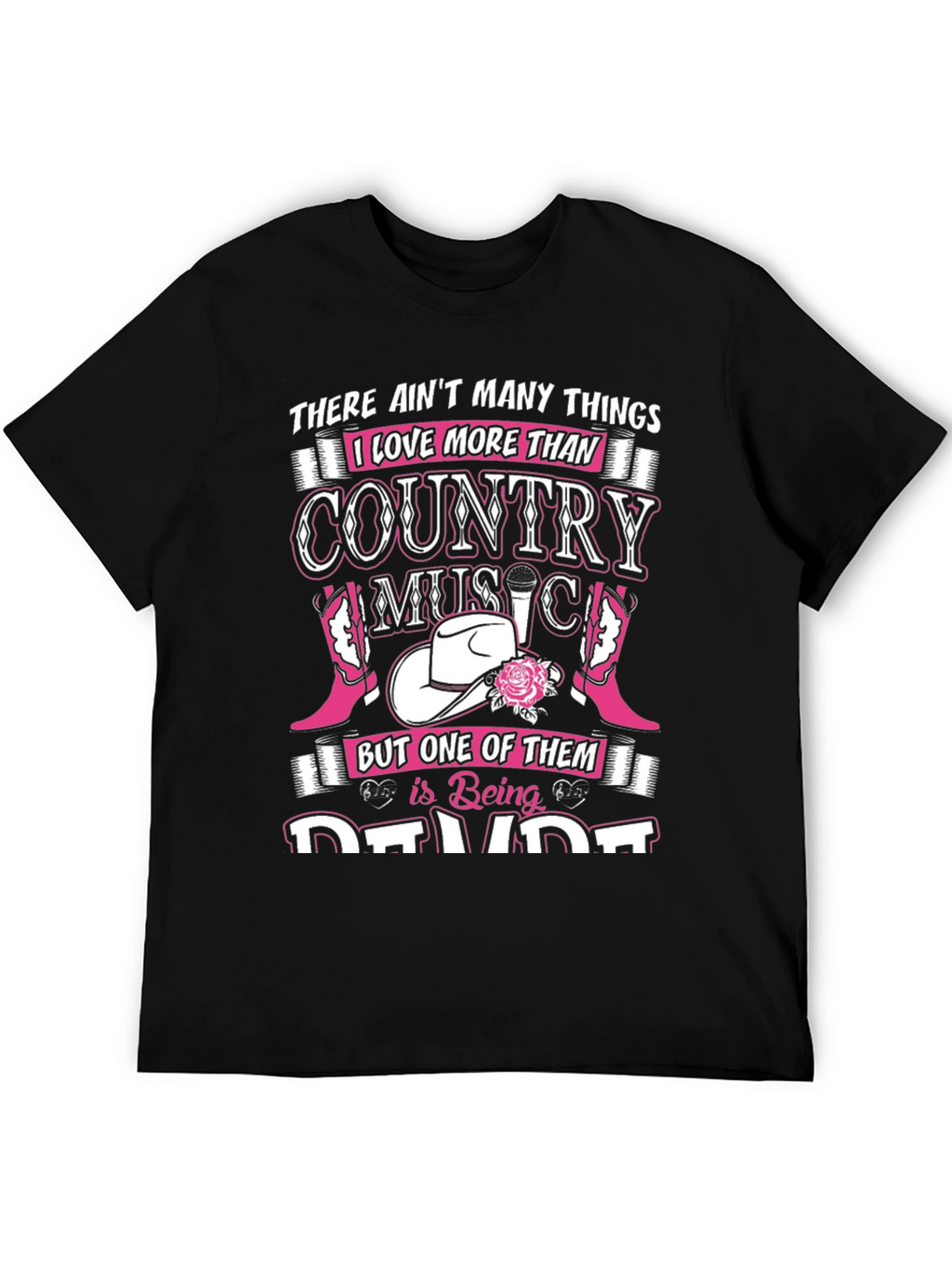 Country Music T-Shirt - Many Things I Love