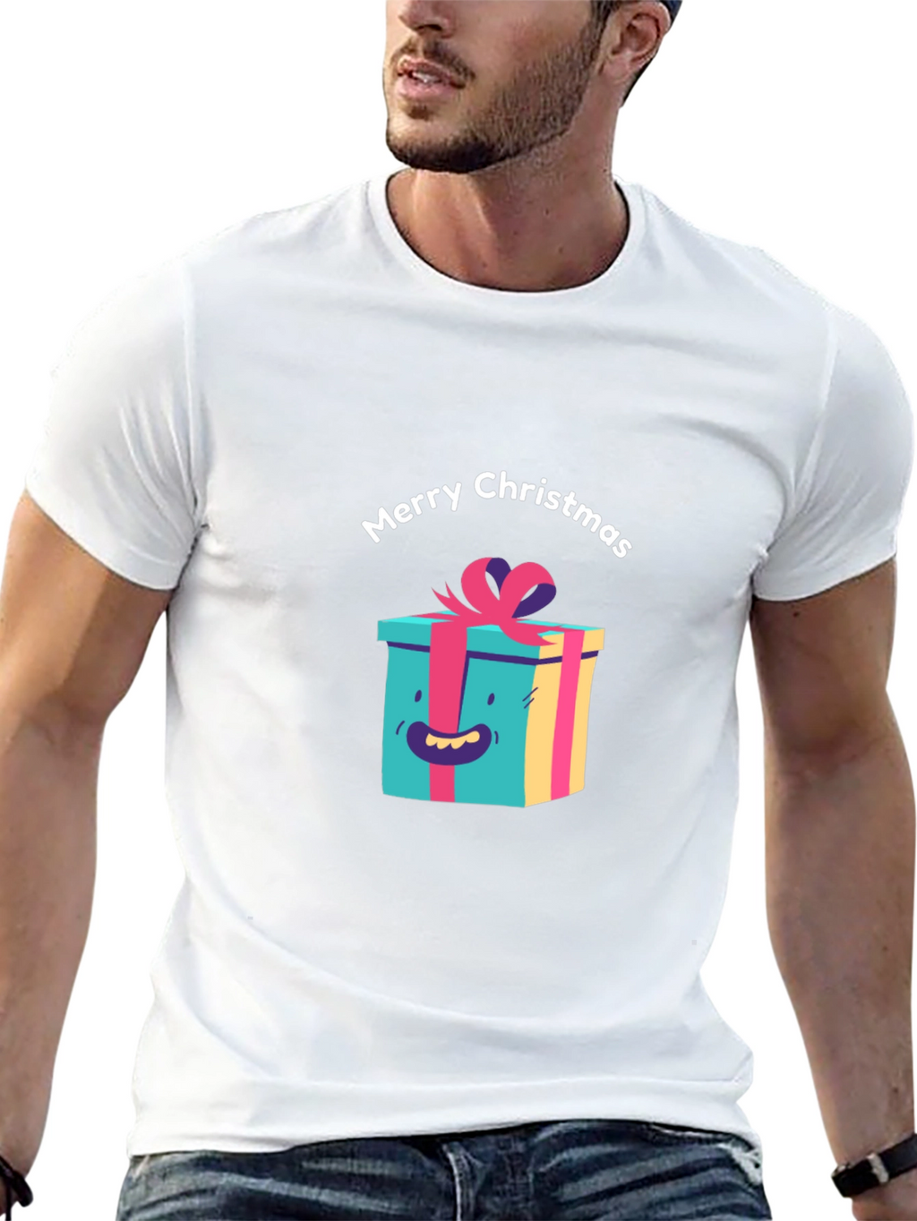 Festive Merry Christmas Gift T-Shirt