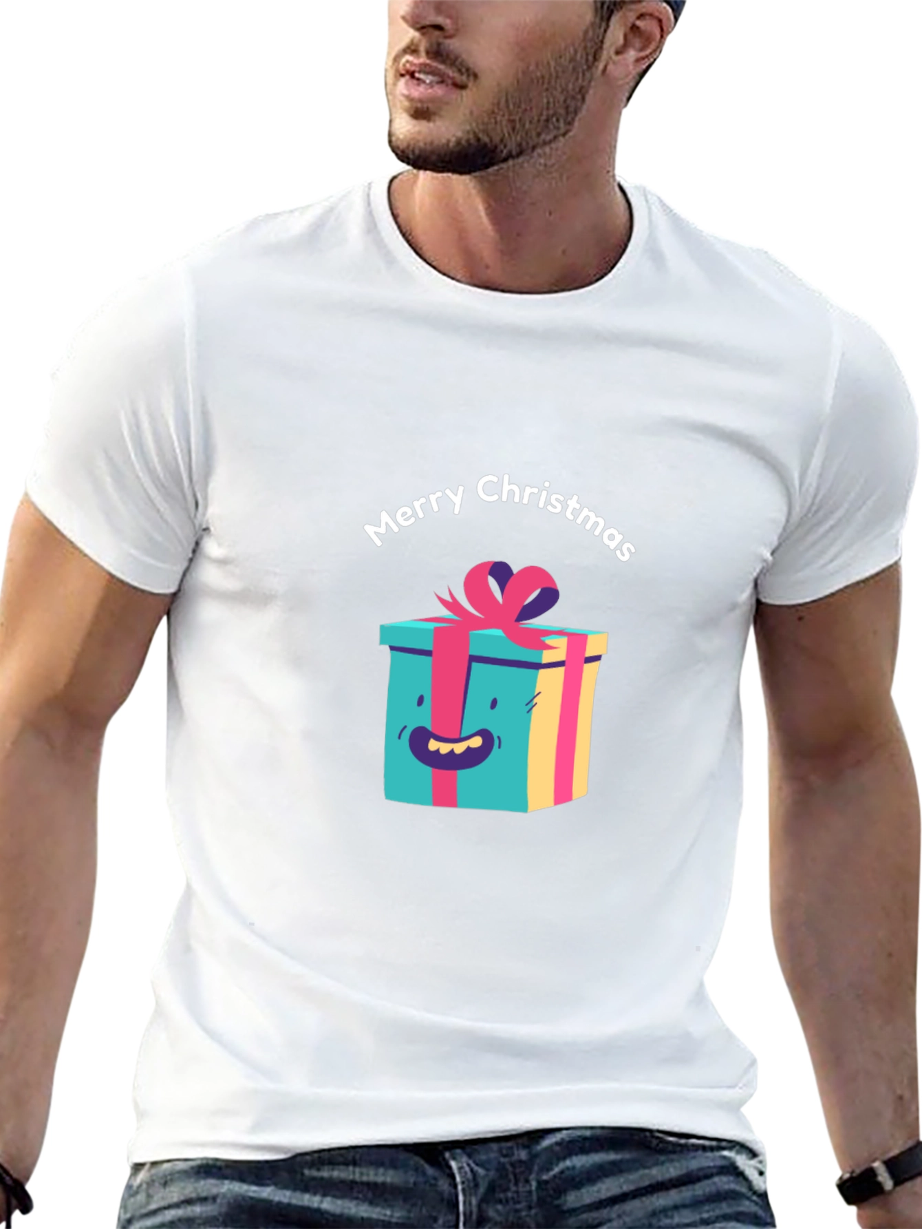 Festive Merry Christmas Gift T-Shirt