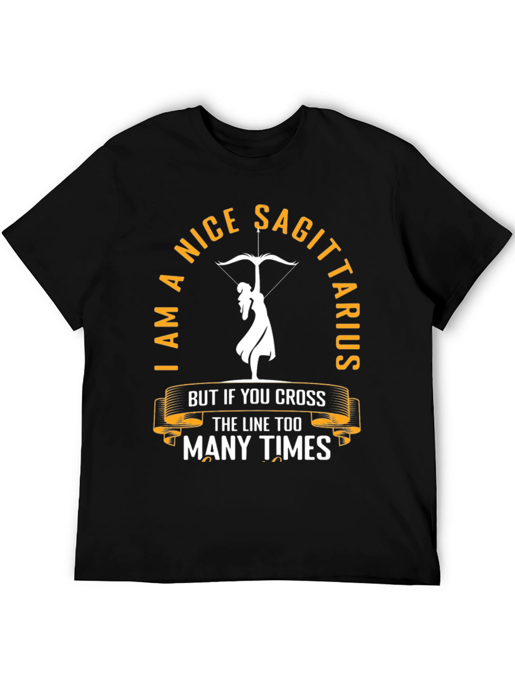 Nice Sagittarius Graphic Tee