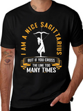 Nice Sagittarius Graphic Tee