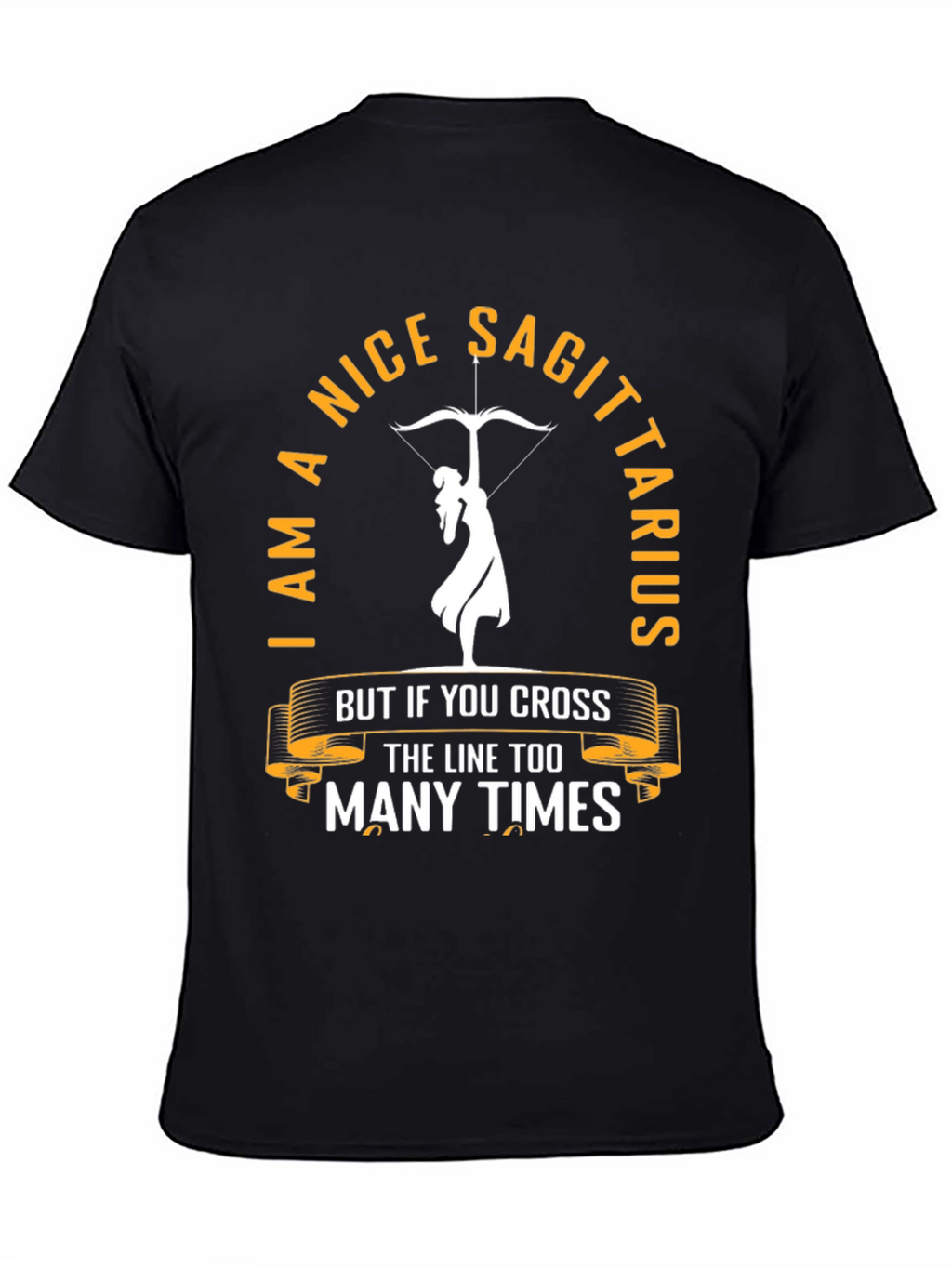 Nice Sagittarius Graphic Tee