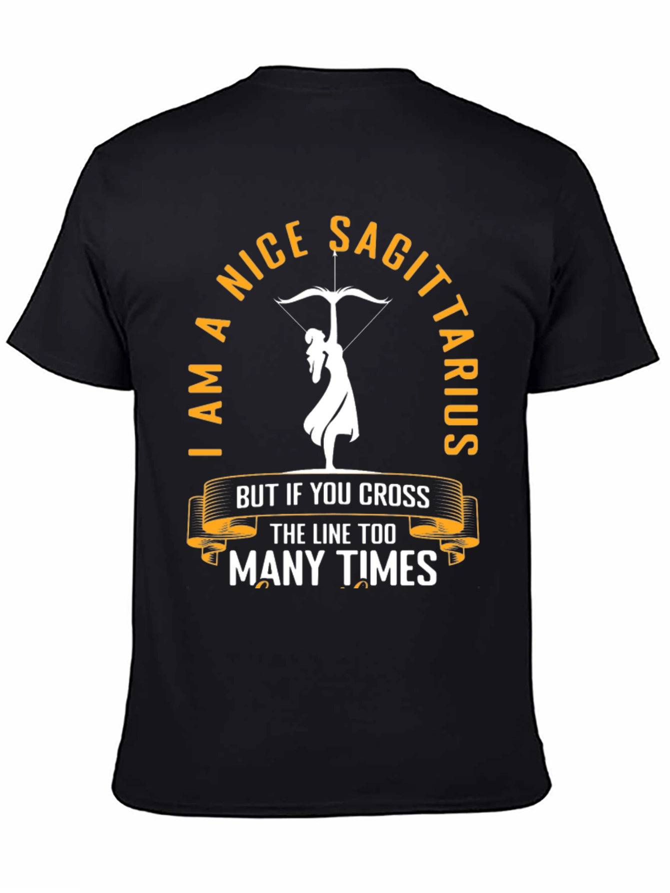 Nice Sagittarius Graphic Tee