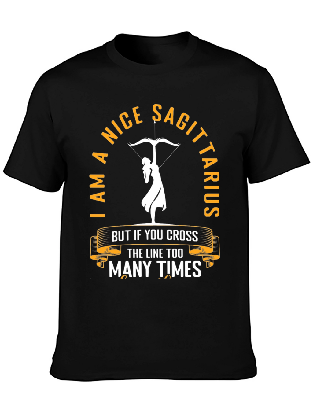 Nice Sagittarius Graphic Tee