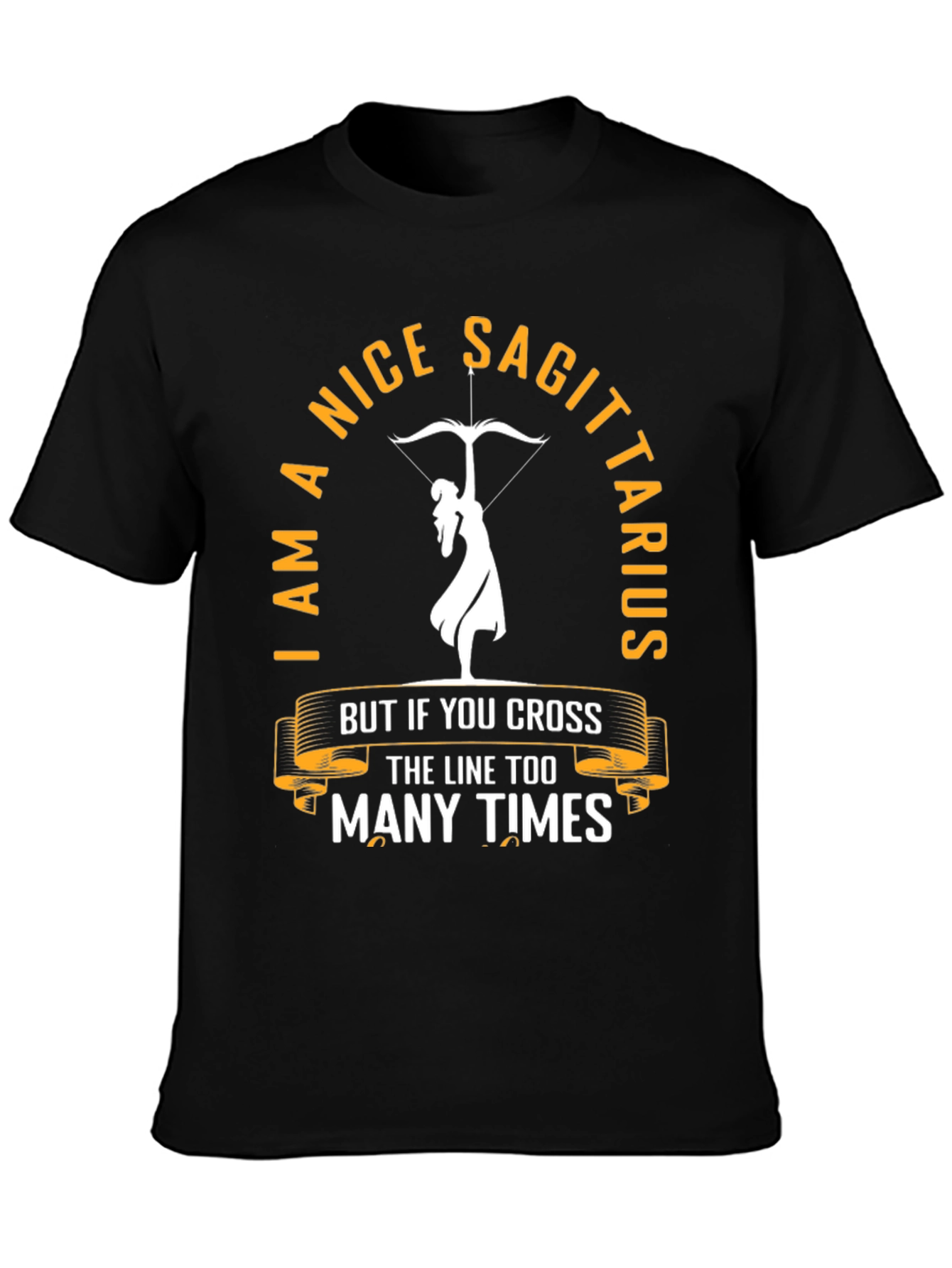 Nice Sagittarius Graphic Tee