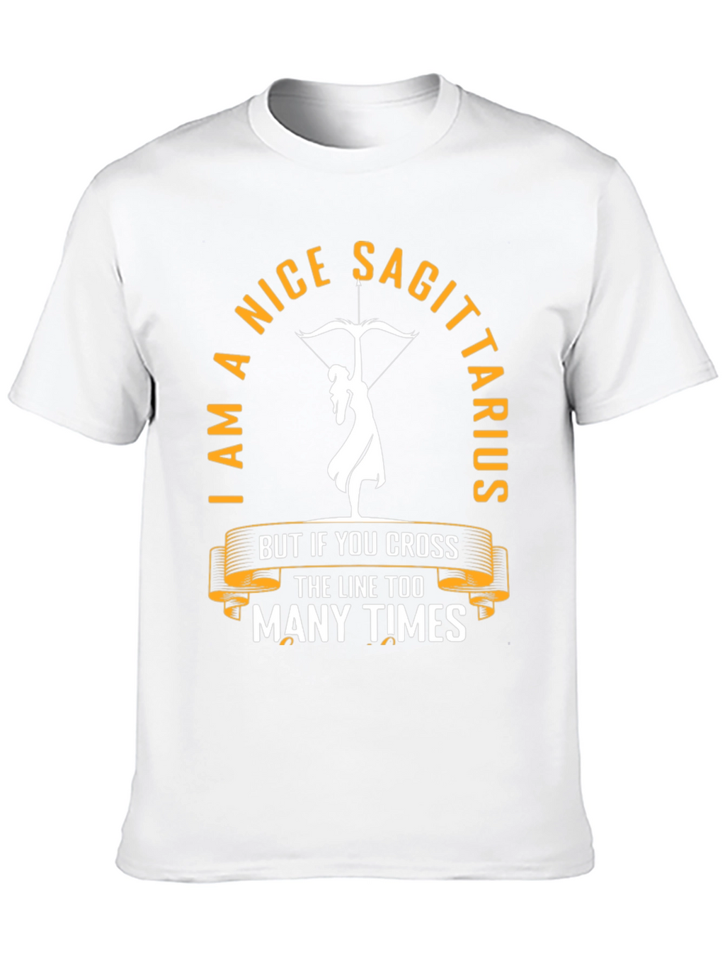 Nice Sagittarius Graphic Tee