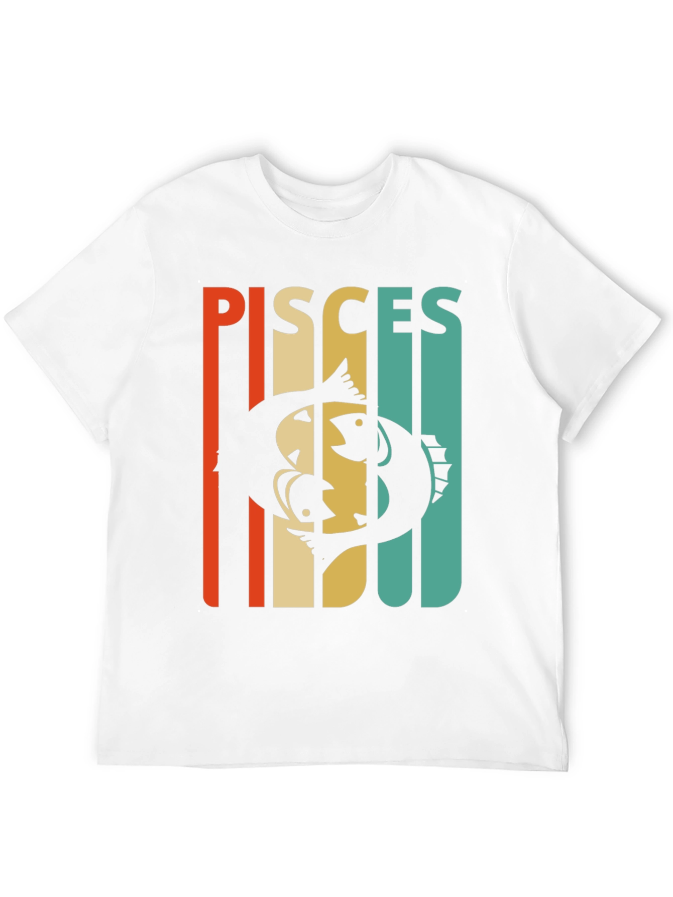 Pisces Zodiac Sign Graphic T-Shirt