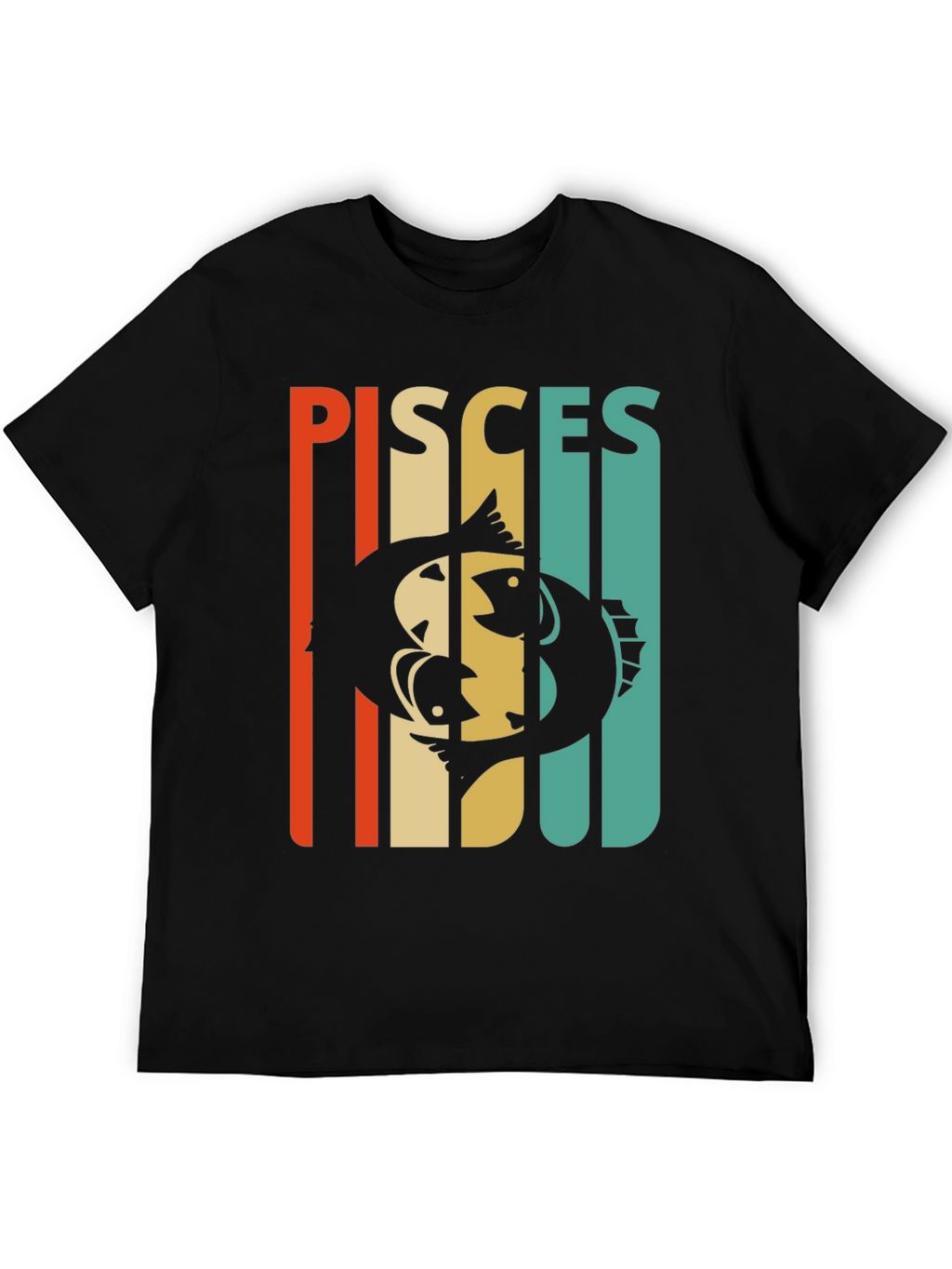 Pisces Zodiac Sign Graphic T-Shirt