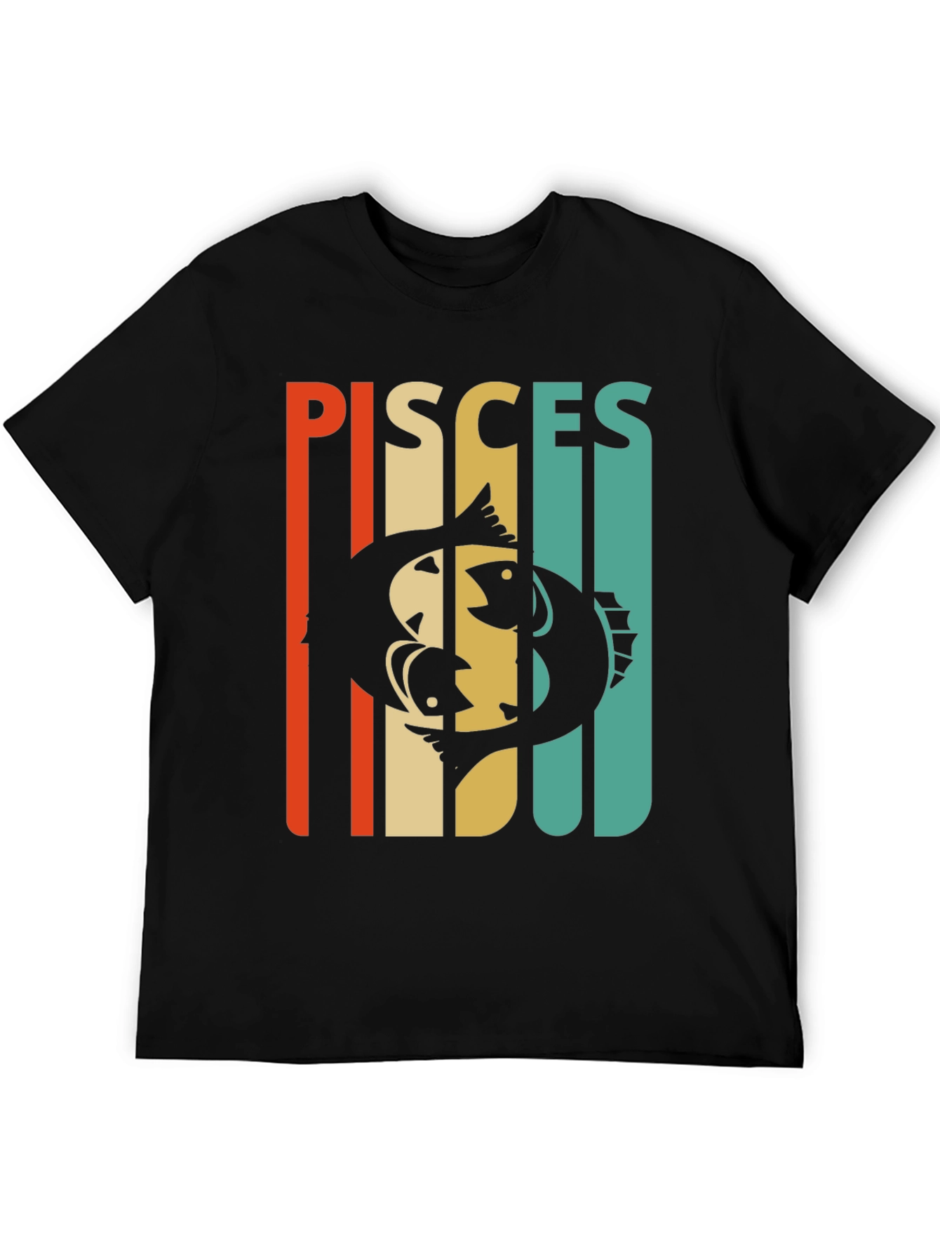 Pisces Zodiac Sign Graphic T-Shirt