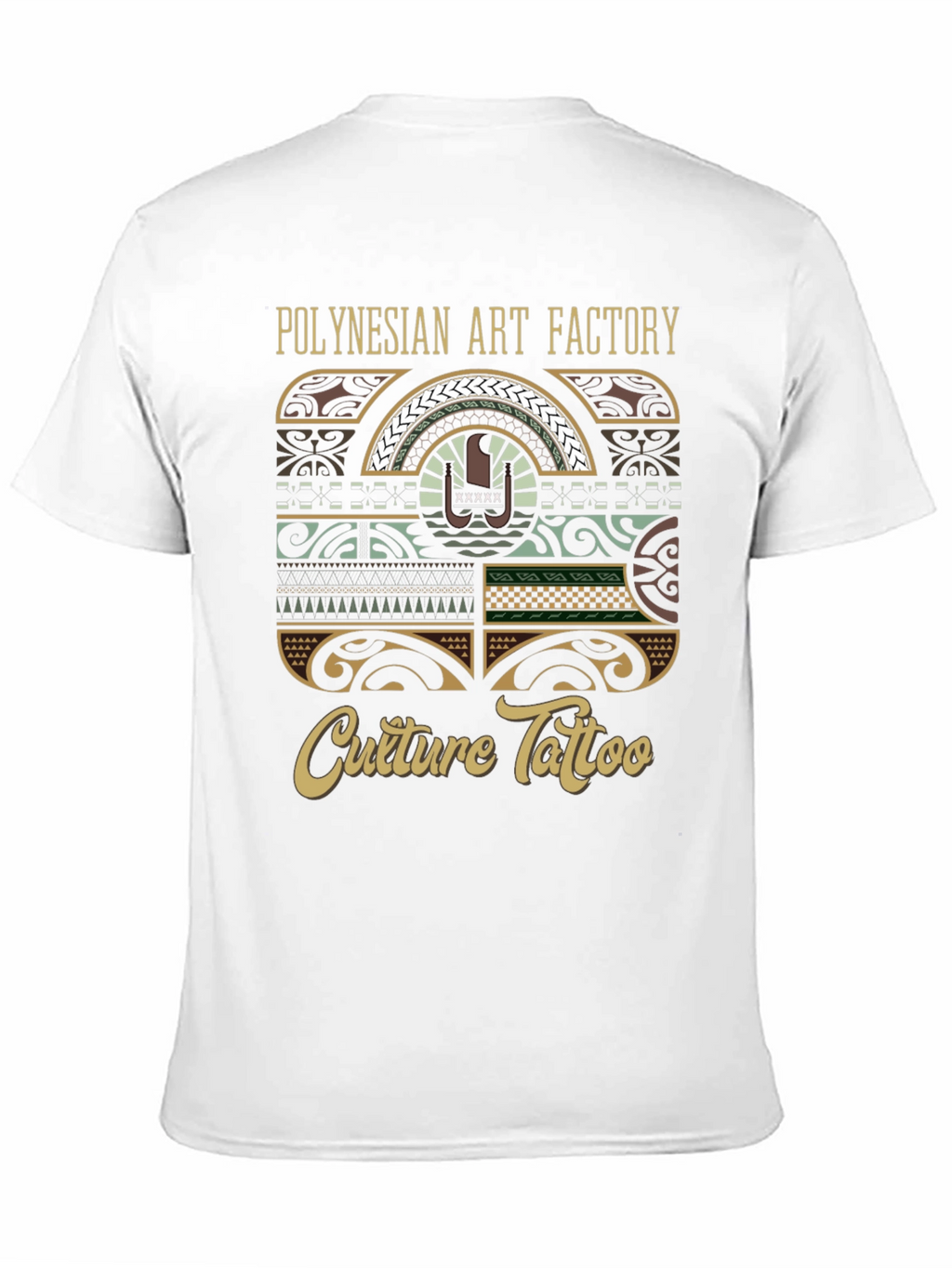 Polynesian Art Factory Culture Tattoo Graphic T-Shirt