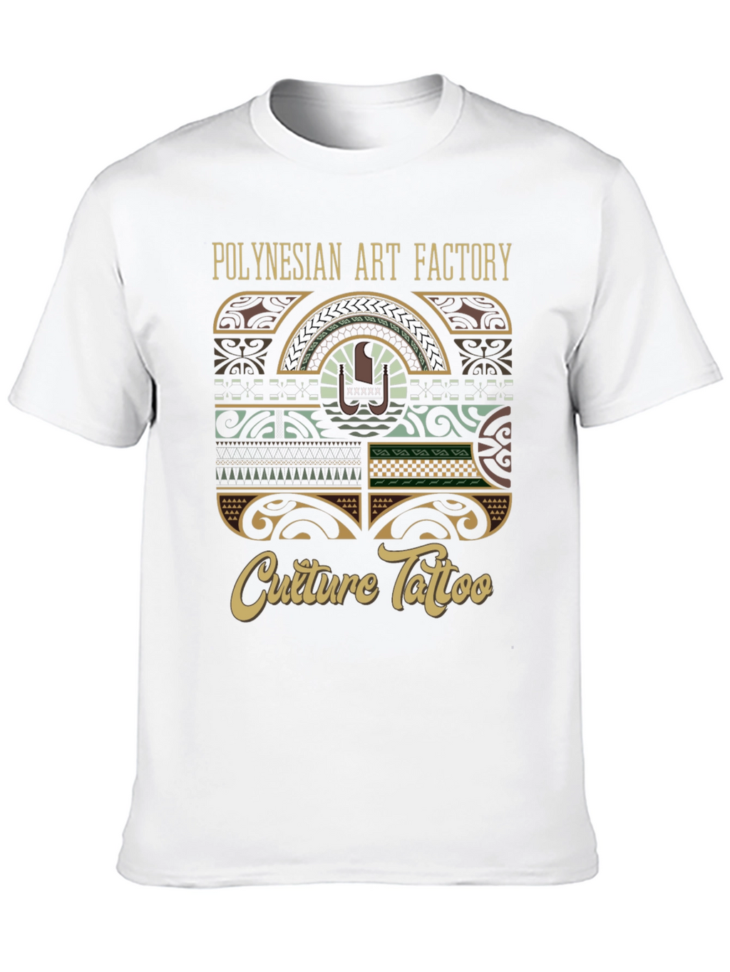 Polynesian Art Factory Culture Tattoo Graphic T-Shirt