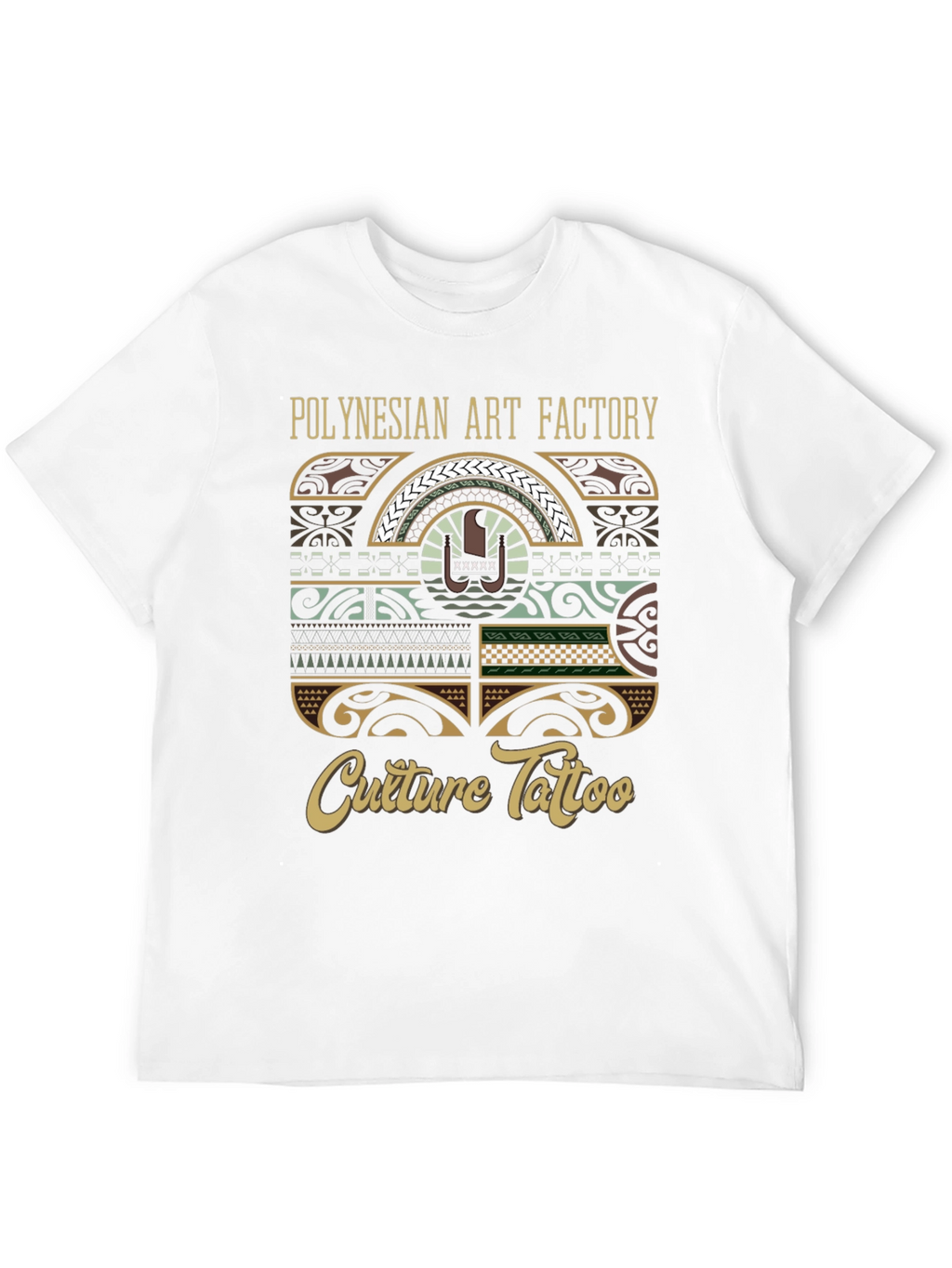 Polynesian Art Factory Culture Tattoo Graphic T-Shirt