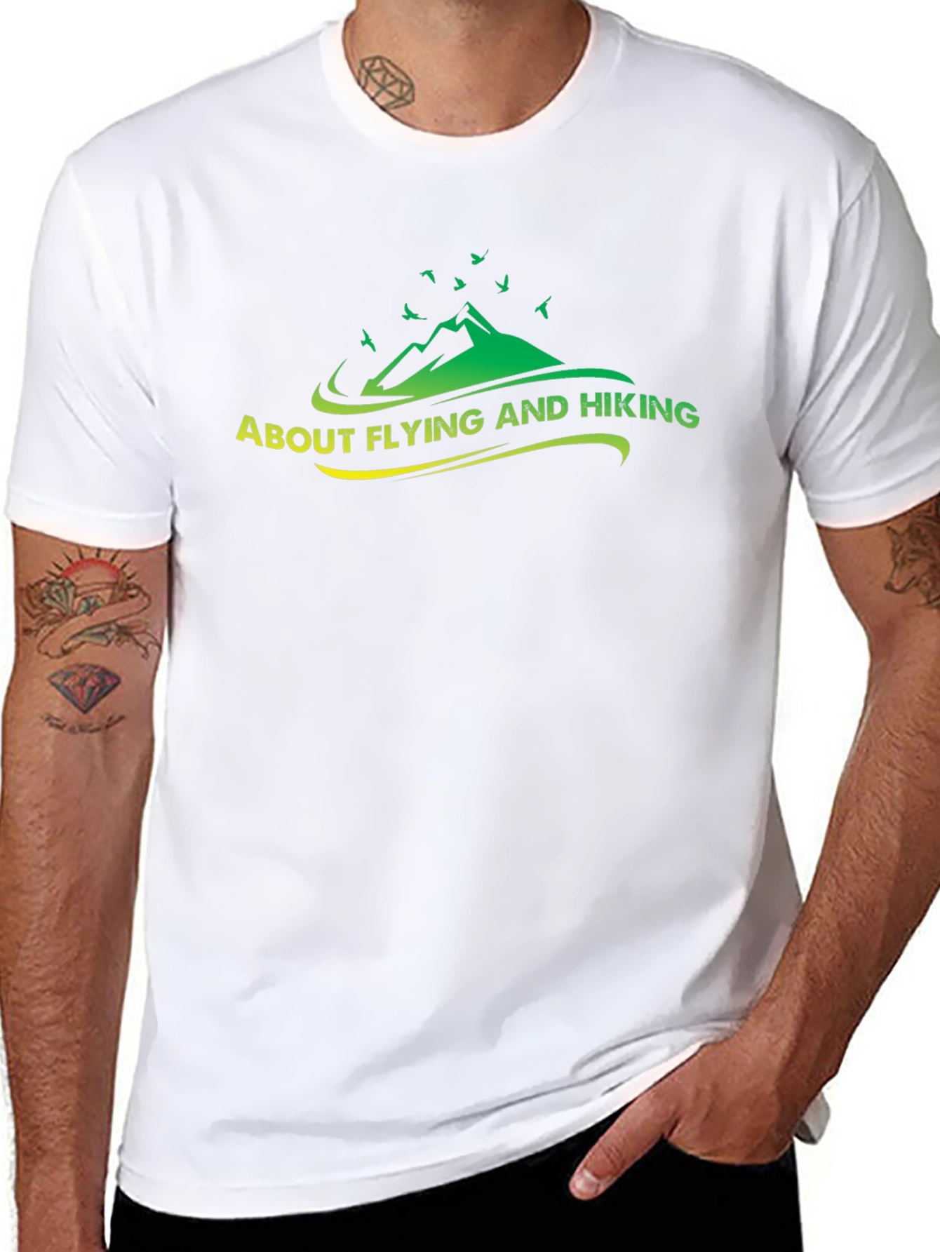 Flying & Hiking Graphic Tee