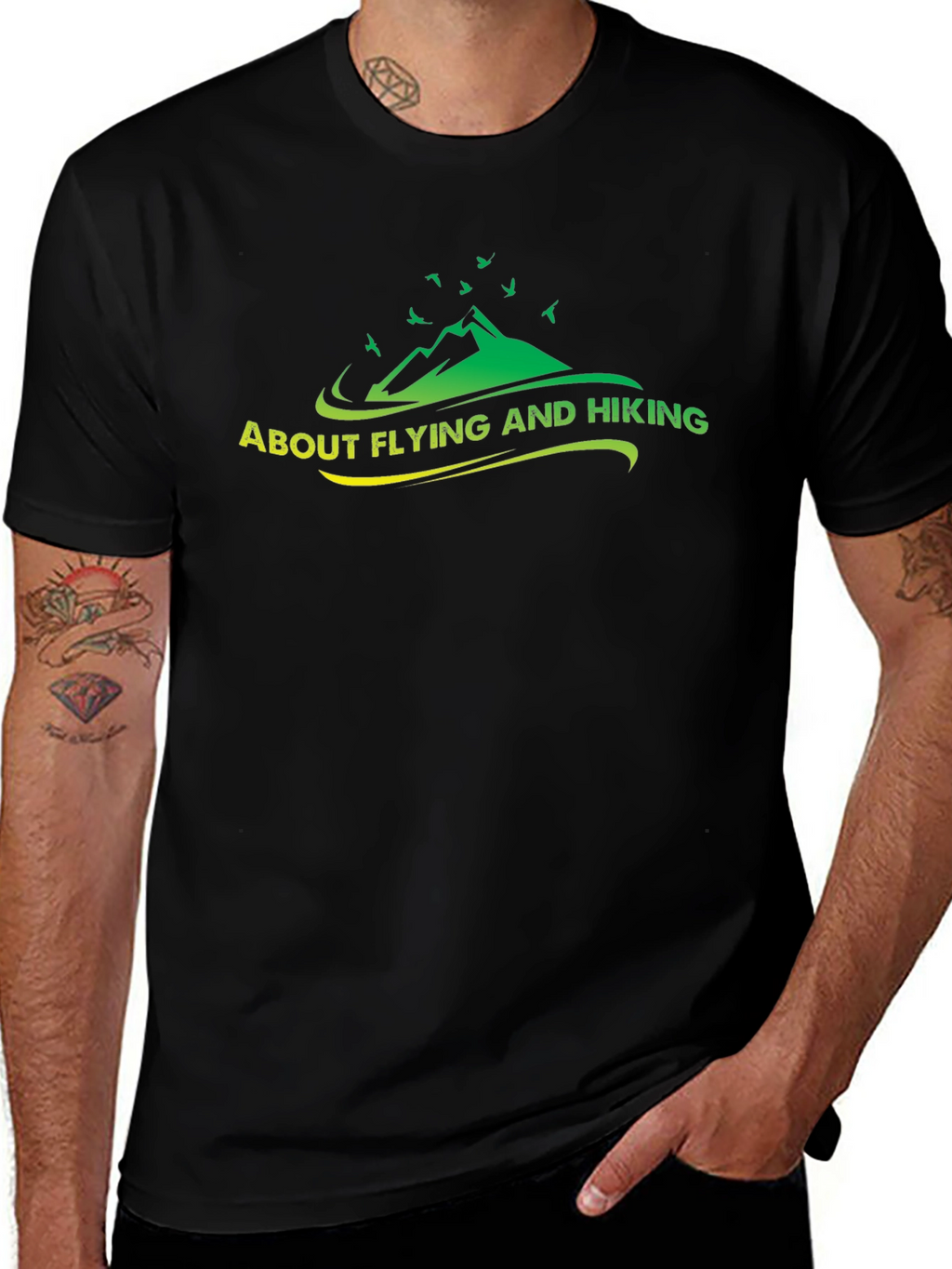 Flying & Hiking Graphic Tee