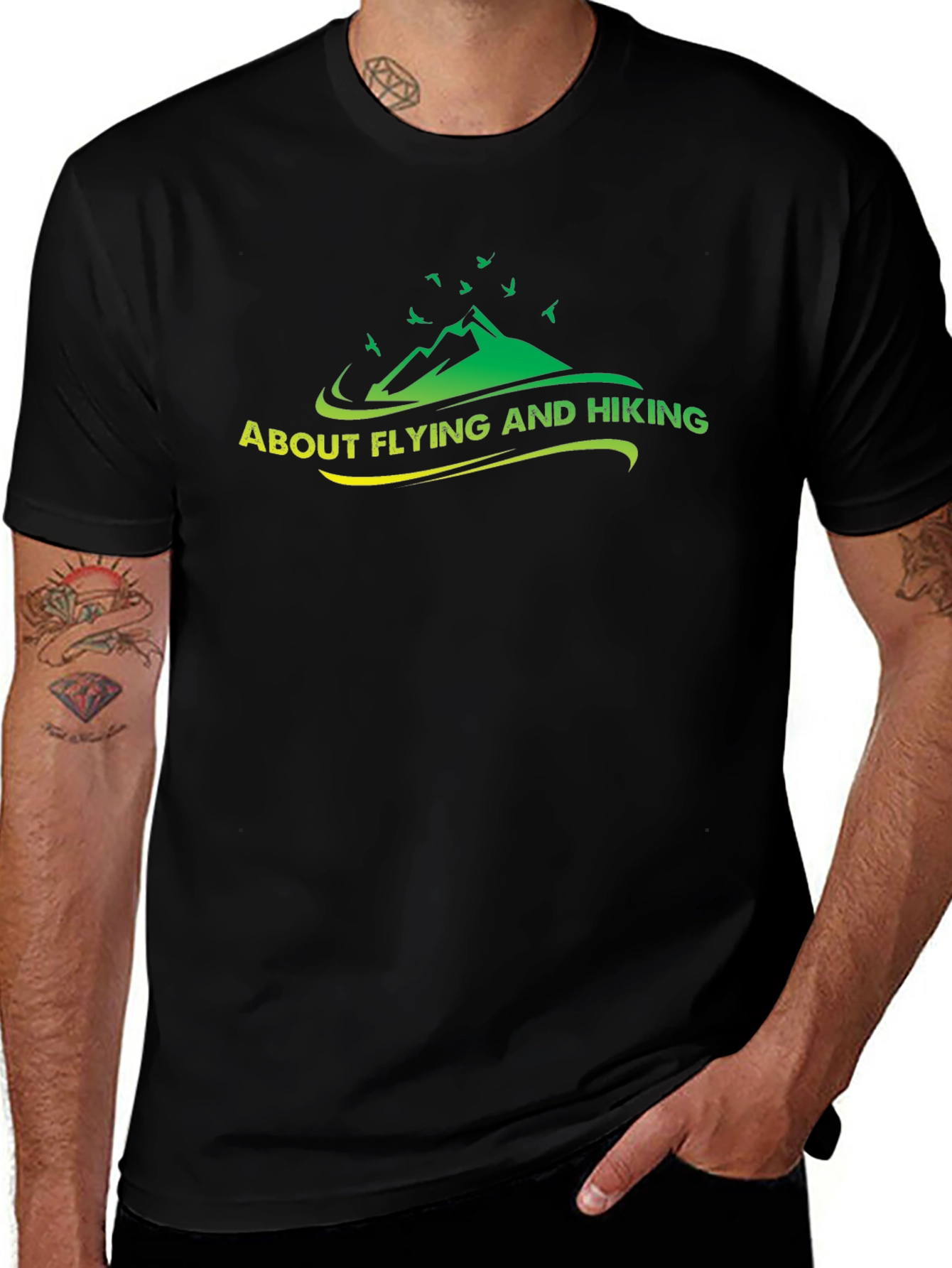Flying & Hiking Graphic Tee
