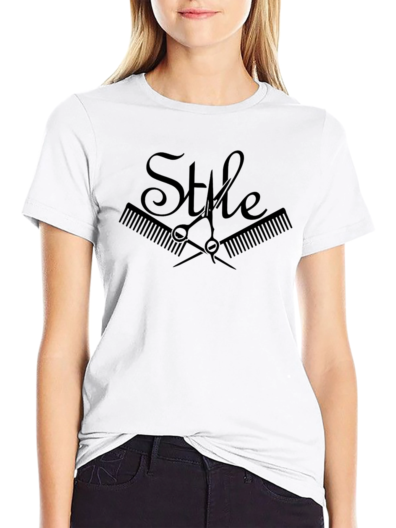 Style Hairdresser T-Shirt - Unisex Crew Neck