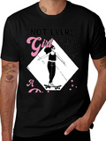 Skater Girl Graphic Tee - Not Every Girl Wants...