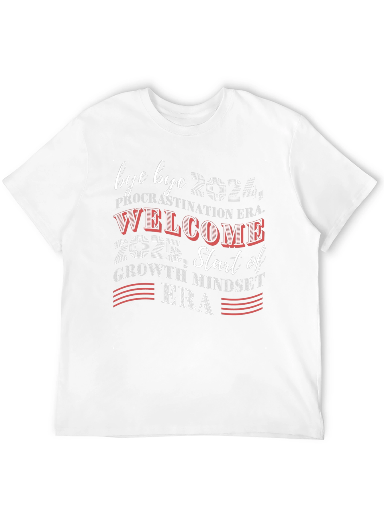Bye Bye 2024 Welcome 2025 Graphic Tee