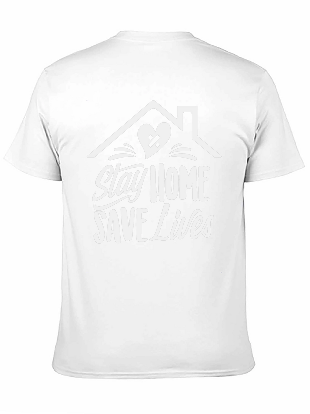 Stay Home Save Lives Graphic Tee