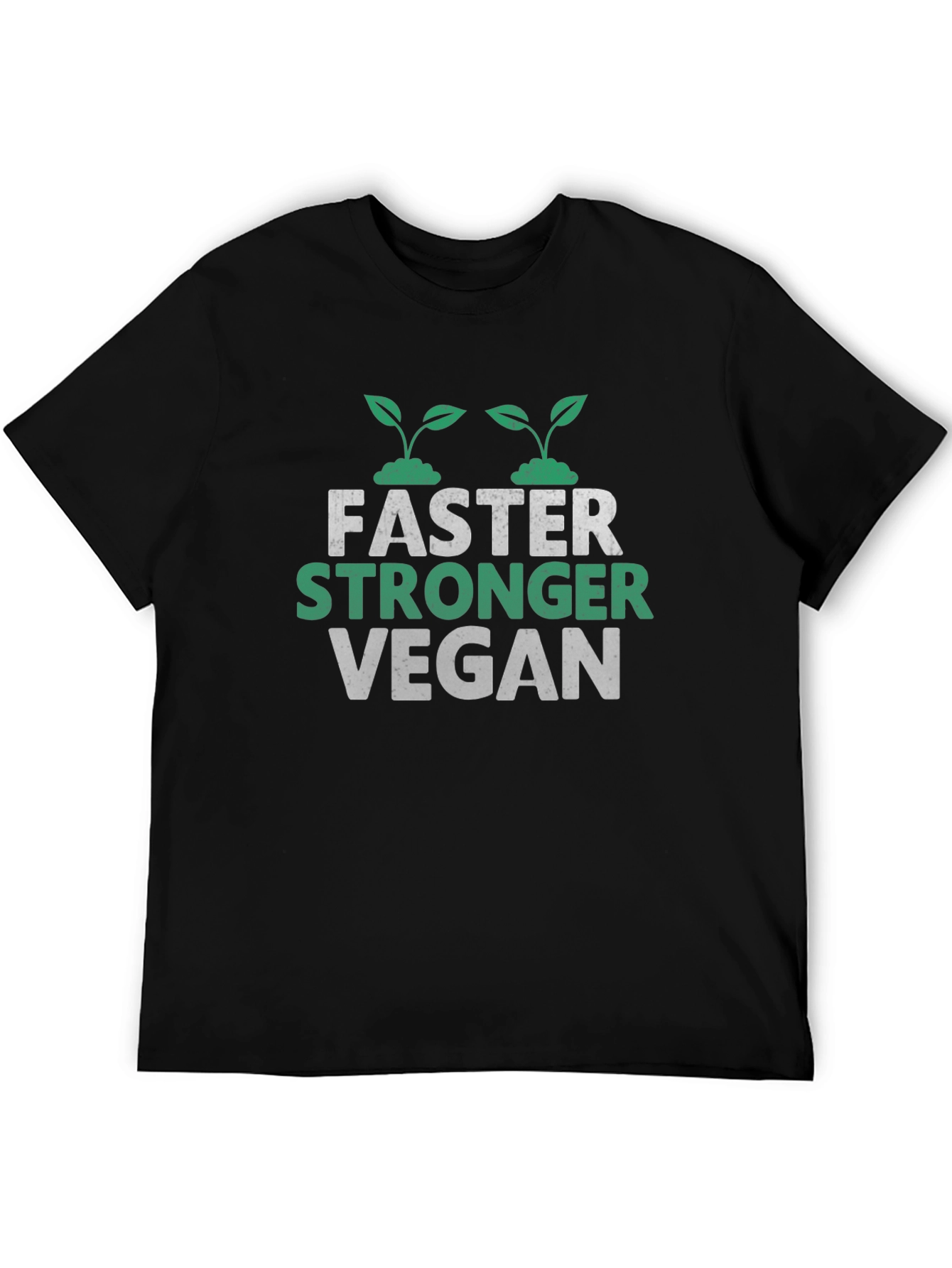 Vegan Stronger Faster T-Shirt - Unisex