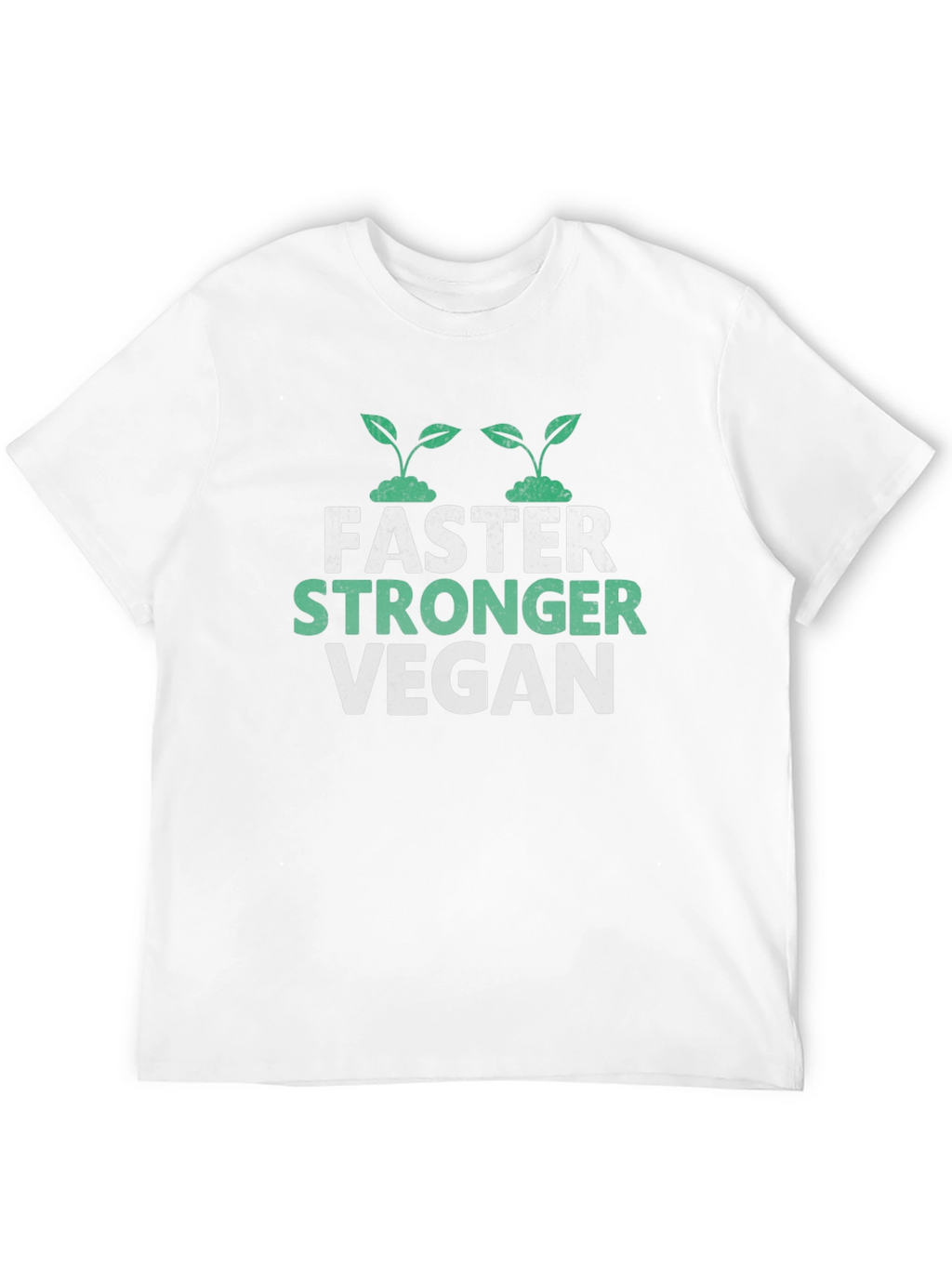 Vegan Stronger Faster T-Shirt - Unisex