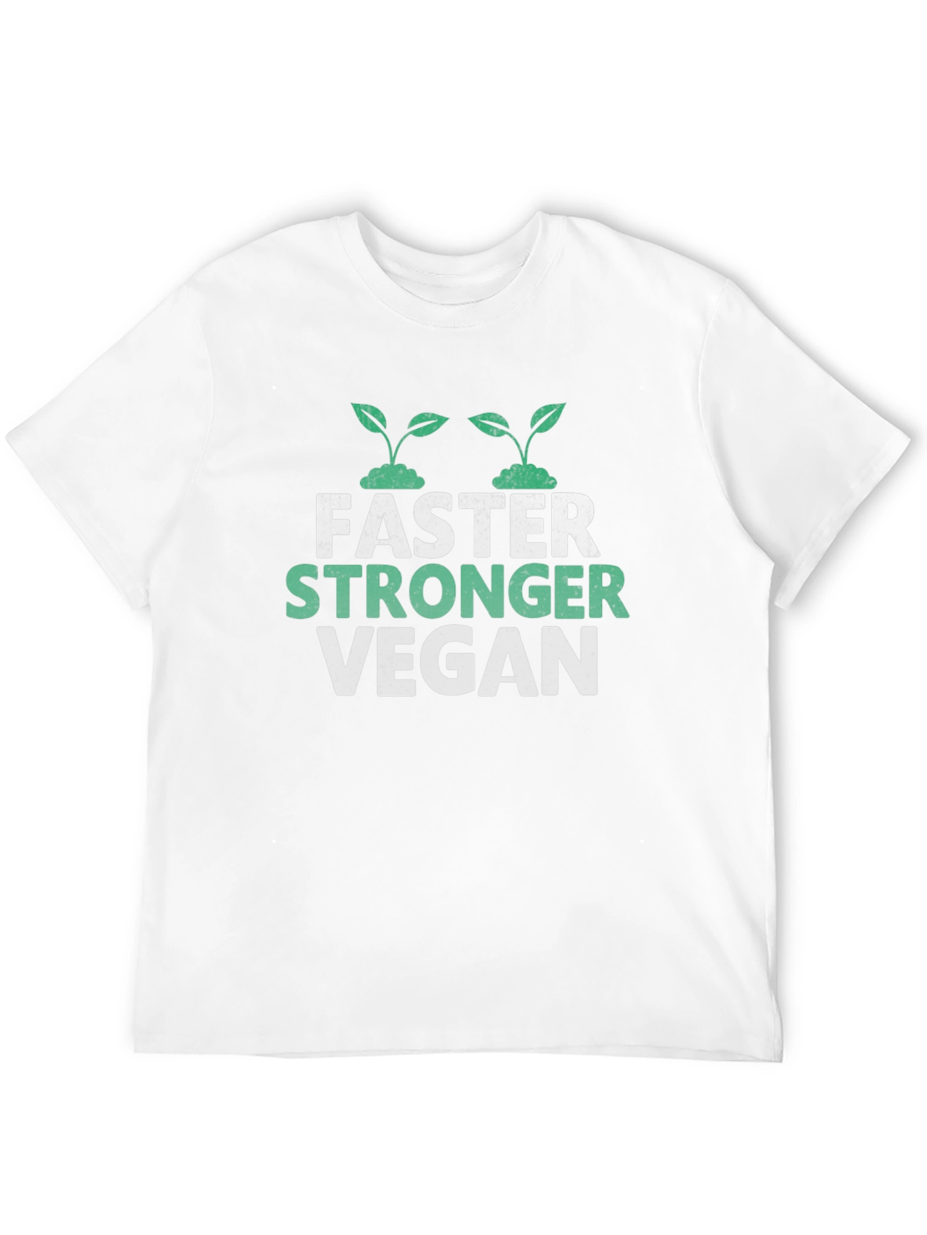 Vegan Stronger Faster T-Shirt - Unisex
