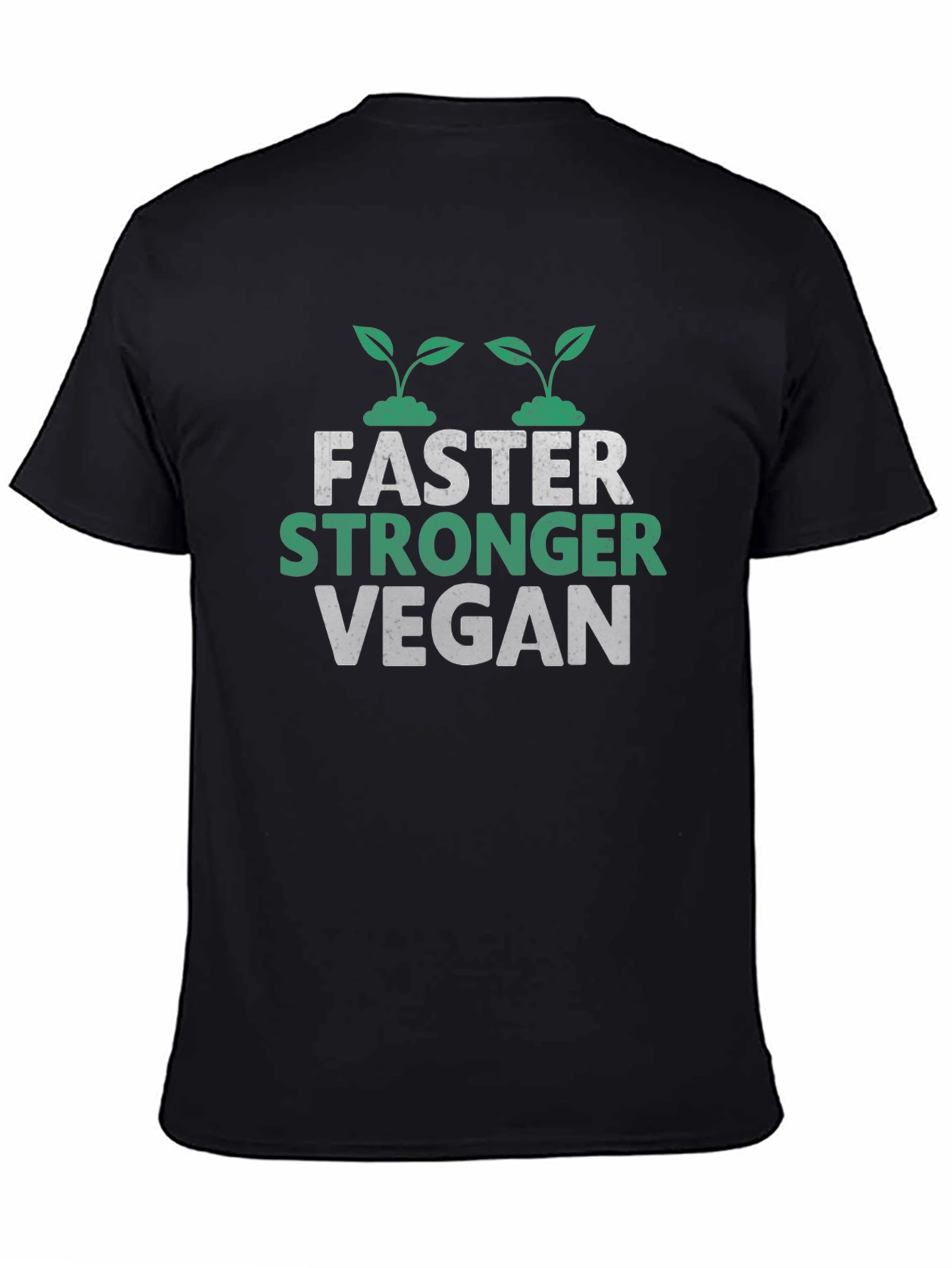 Vegan Stronger Faster T-Shirt - Unisex