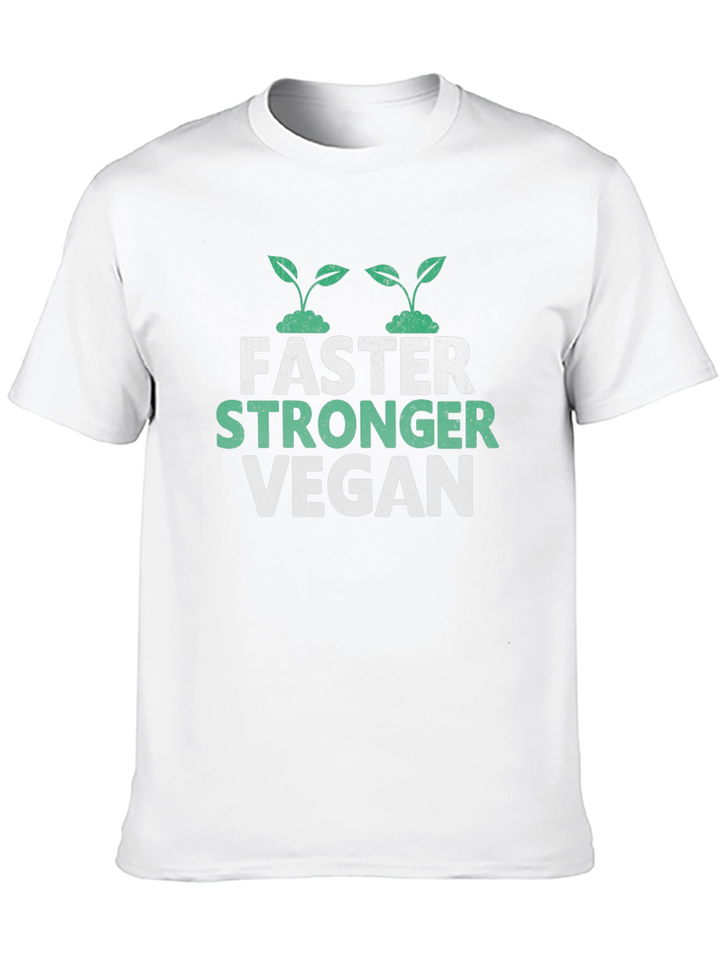 Vegan Stronger Faster T-Shirt - Unisex
