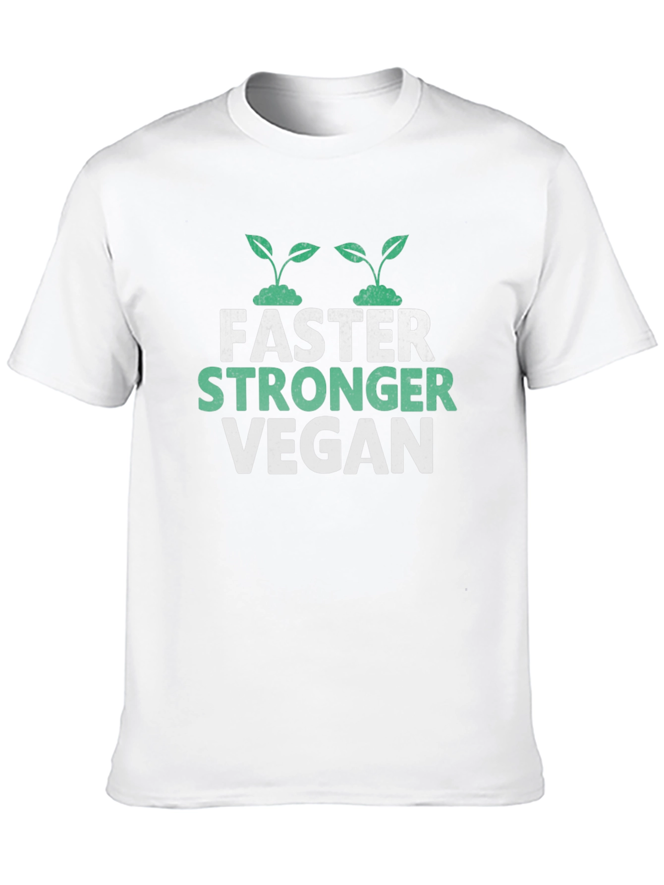 Vegan Stronger Faster T-Shirt - Unisex
