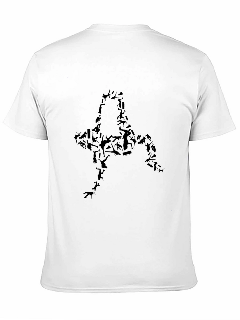 Animal Silhouette Black Graphic Tee