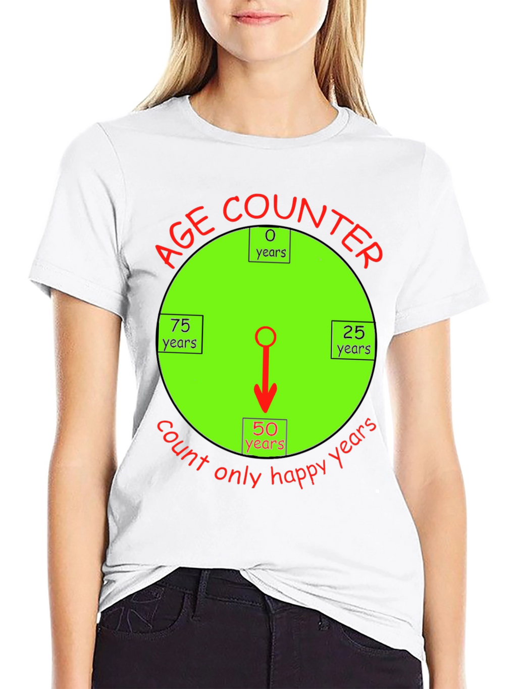 Happy Age Counter T-Shirt